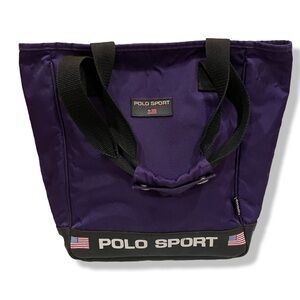 Vintage 90s Polo Ralph Lauren Polo Sport Tote / Beach Bag